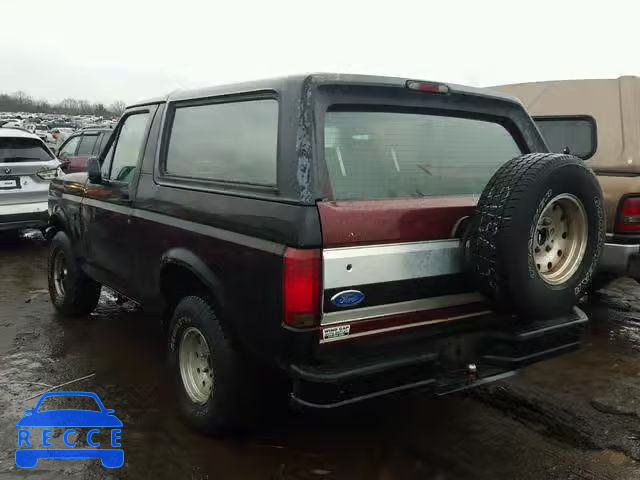 1996 FORD BRONCO U10 1FMEU15H6TLA66307 image 2