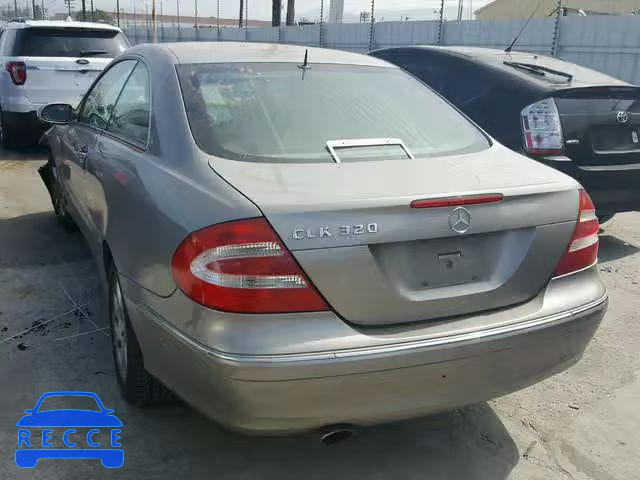 2003 MERCEDES-BENZ CLK 320C WDBTJ65J33F011833 image 2