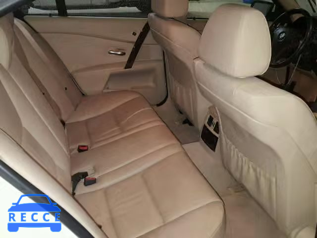 2006 BMW 550 I WBANB53596CP00480 image 5