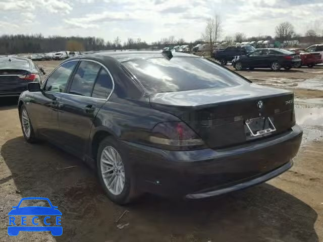 2004 BMW 745 I WBAGL63534DP72696 image 2