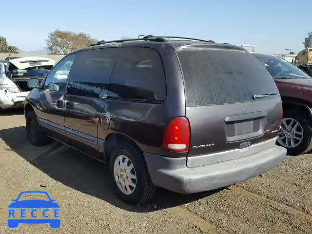 1996 PLYMOUTH VOYAGER SE 2P4GP4536TR679248 image 2