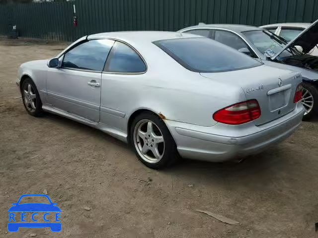 2000 MERCEDES-BENZ CLK 430 WDBLJ70G9YF153337 зображення 2