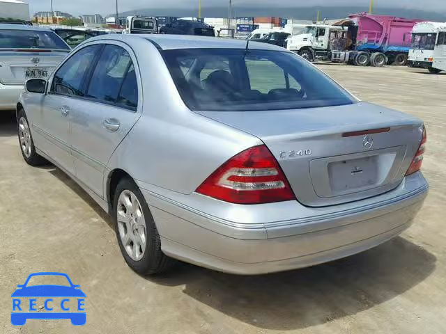 2005 MERCEDES-BENZ C 240 WDBRF61J75A697148 Bild 2