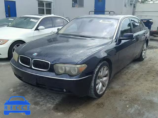 2005 BMW 745 LI WBAGN63545DS58643 image 1