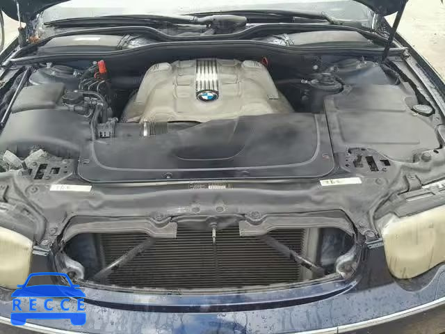 2005 BMW 745 LI WBAGN63545DS58643 зображення 6