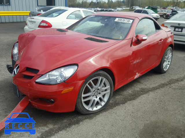 2008 MERCEDES-BENZ SLK 350 WDBWK56F98F183080 image 1