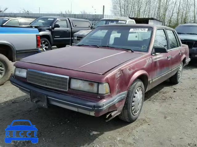 1988 CHEVROLET CELEBRITY 1G1AW51R8J6200600 зображення 1