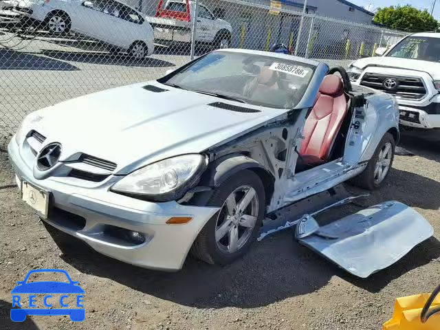 2006 MERCEDES-BENZ SLK 280 WDBWK54F76F104845 image 1