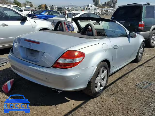 2006 MERCEDES-BENZ SLK 280 WDBWK54F76F104845 image 3