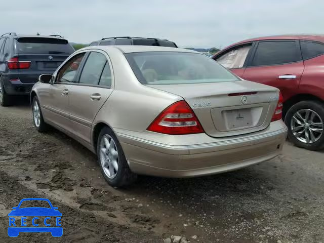 2003 MERCEDES-BENZ C 320 4MAT WDBRF84J93F436269 image 2