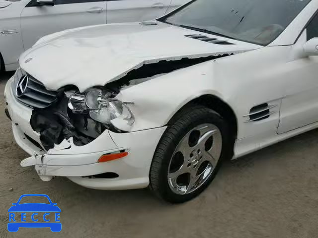 2005 MERCEDES-BENZ SL 500 WDBSK75F35F102565 image 8