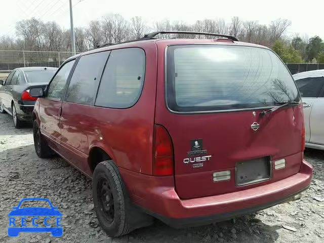 1995 NISSAN QUEST XE 4N2DN11W0SD855429 image 2