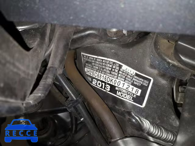 2013 HONDA GL1800 B JH2SC6816DK001218 image 9