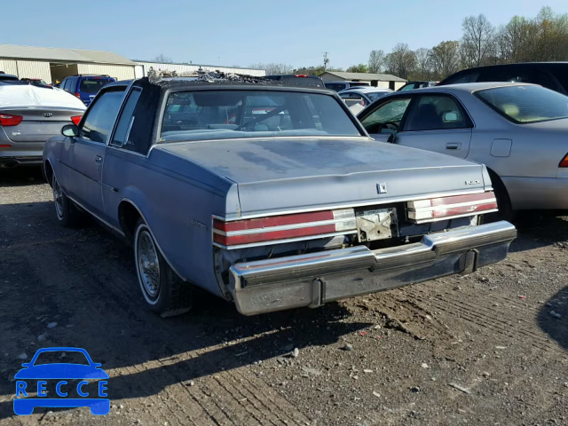 1984 BUICK REGAL LIMI 1G4AM4747EH438902 image 2