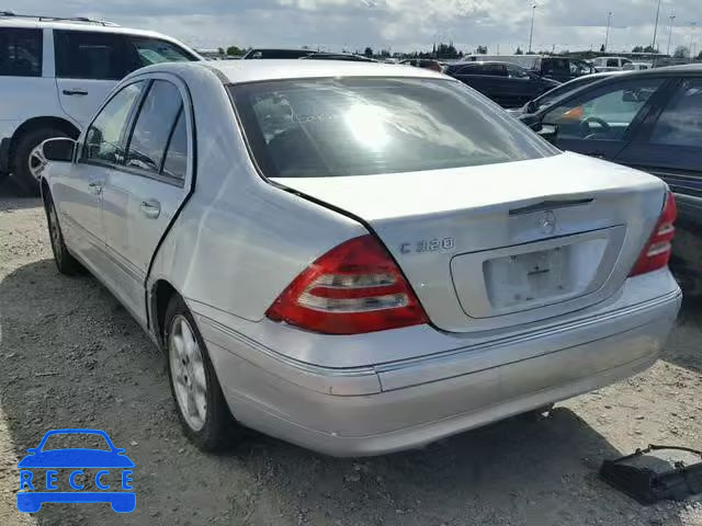 2004 MERCEDES-BENZ C 320 WDBRF64J64F535945 image 2