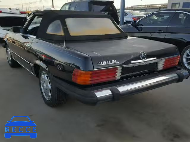 1983 MERCEDES-BENZ 380 SL WDBBA45AXDB024085 зображення 2