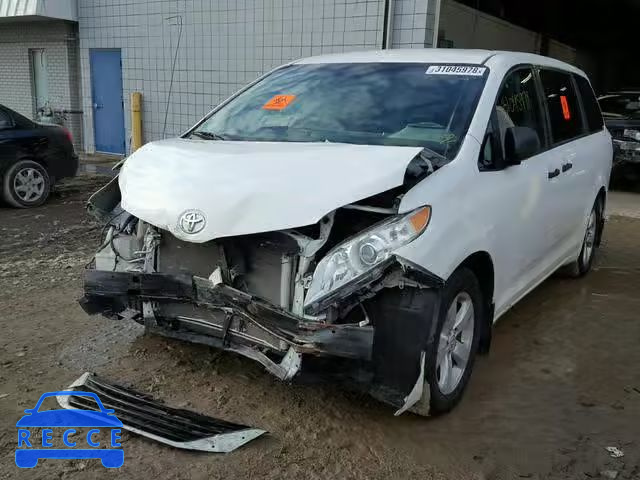 2014 TOYOTA SIENNA BAS 5TDZK3DC8ES437577 image 1