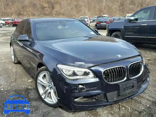 2014 BMW 750 LI WBAYE8C5XED780421 image 0