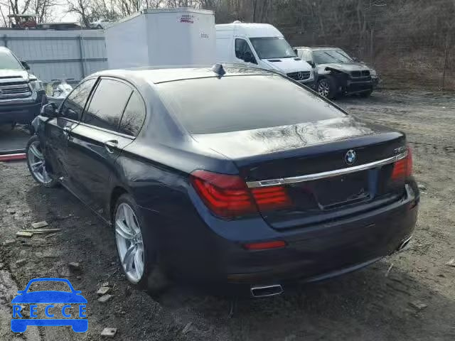 2014 BMW 750 LI WBAYE8C5XED780421 зображення 2