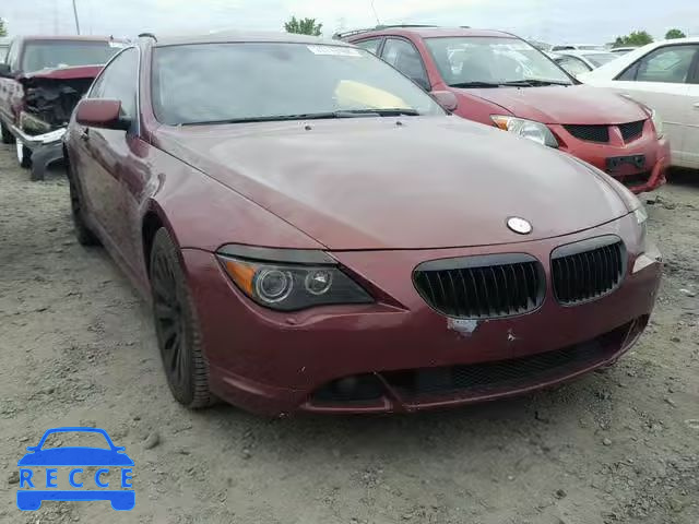 2004 BMW 645 CI AUT WBAEH73454B189015 image 0