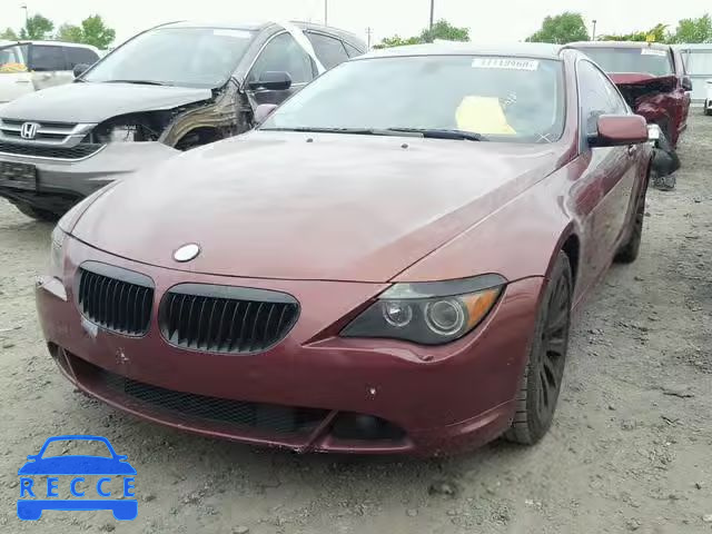 2004 BMW 645 CI AUT WBAEH73454B189015 image 1