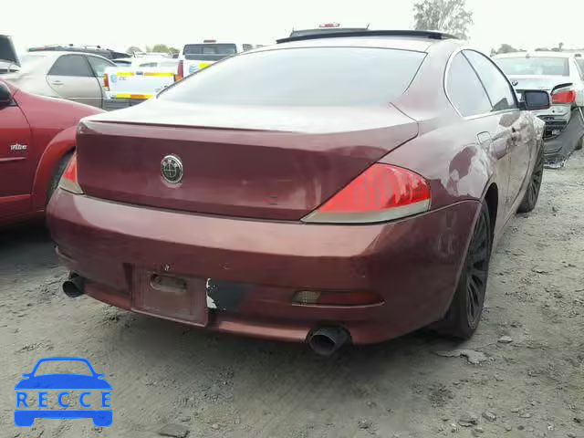 2004 BMW 645 CI AUT WBAEH73454B189015 image 3