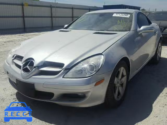 2007 MERCEDES-BENZ SLK 280 WDBWK54F47F141305 зображення 1