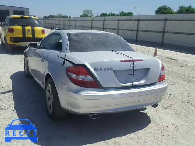 2007 MERCEDES-BENZ SLK 280 WDBWK54F47F141305 image 2