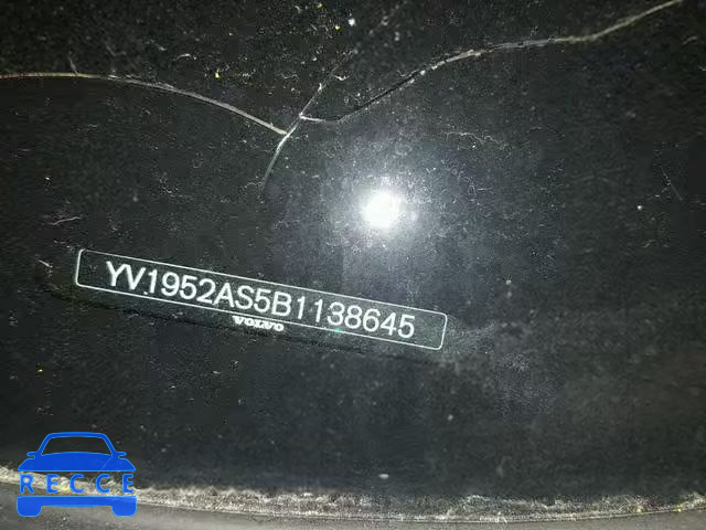 2011 VOLVO S80 3.2 YV1952AS5B1138645 Bild 9