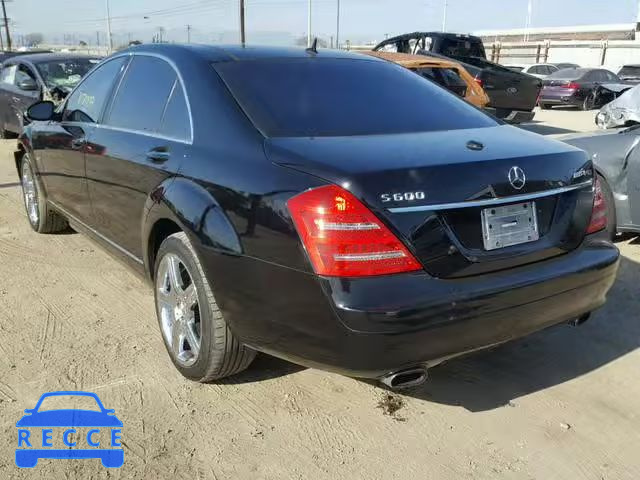 2007 MERCEDES-BENZ S 600 WDDNG76X37A051274 image 2