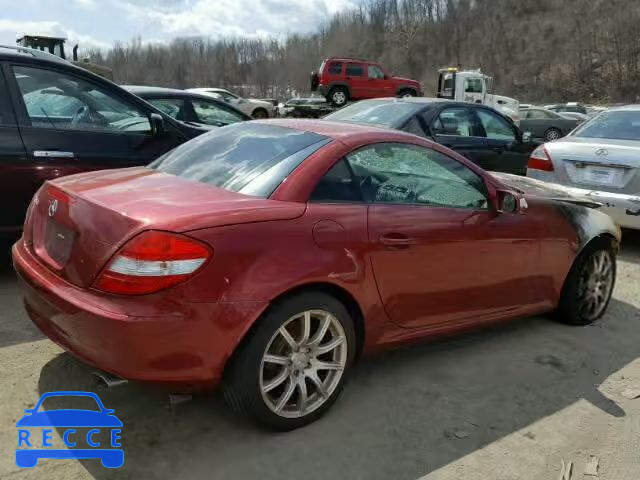 2006 MERCEDES-BENZ SLK 350 WDBWK56FX6F084250 image 3