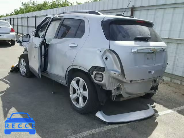 2015 CHEVROLET TRAX LTZ 3GNCJNSB1FL243261 зображення 2