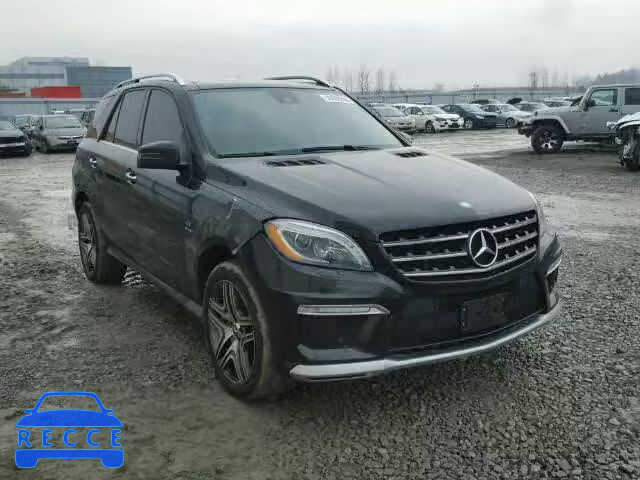 2013 MERCEDES-BENZ ML 63 AMG 4JGDA7EB5DA243249 зображення 0