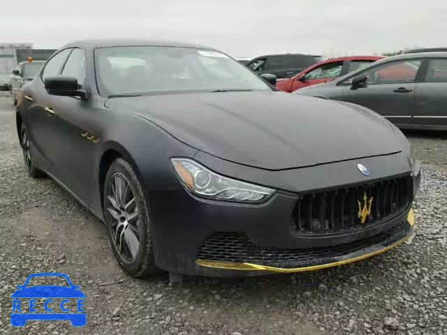 2014 MASERATI GHIBLI S ZAM57RTA0E1083680 image 0