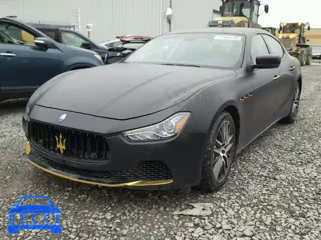 2014 MASERATI GHIBLI S ZAM57RTA0E1083680 image 1