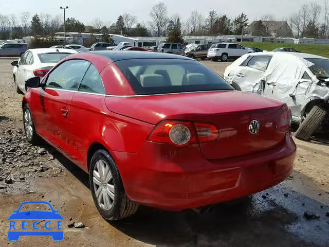 2009 VOLKSWAGEN EOS TURBO WVWAA71F39V018280 image 2