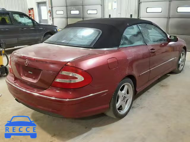 2004 MERCEDES-BENZ CLK 500 WDBTK75G84T031151 зображення 3