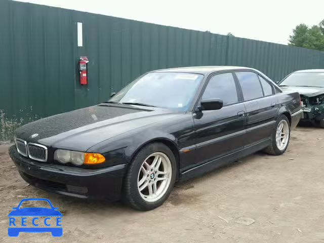 2000 BMW 740 I AUTO WBAGG8345YDN77907 image 1