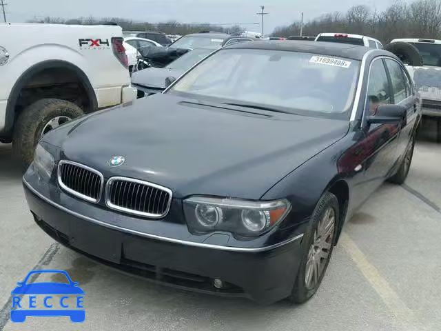 2002 BMW 745 LI WBAGN63492DR07369 зображення 1