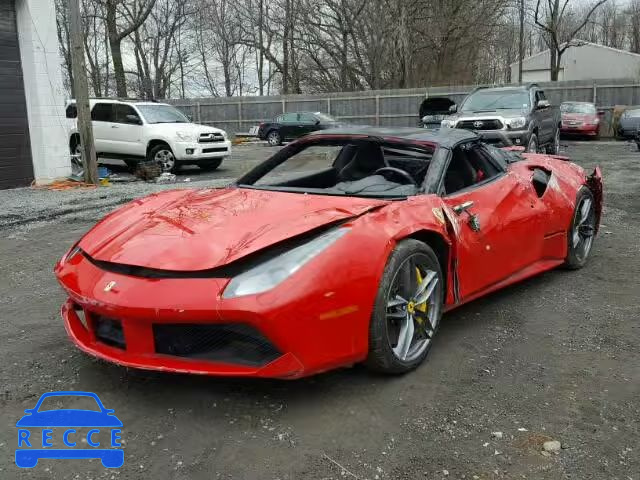 2017 FERRARI 488 SPIDER ZFF80AMA6H0219893 image 1