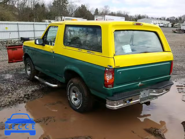 1995 FORD BRONCO U10 1FMEU15N8SLC13232 image 2