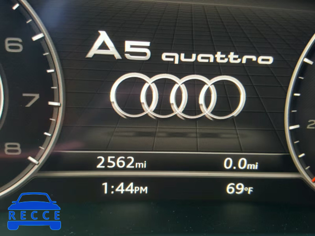 2018 AUDI A5 PREMIUM WAUBNCF50JA052574 image 7