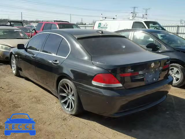 2005 BMW 745 I WBAGL63515DP76005 зображення 2