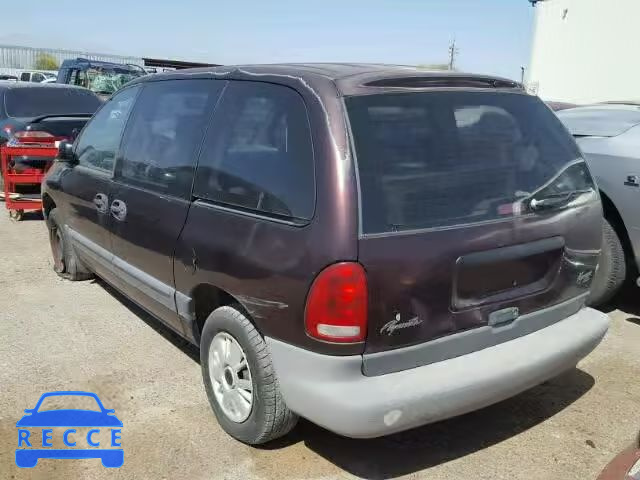 1997 PLYMOUTH VOYAGER SE 1P4GP45R3VB262160 image 2