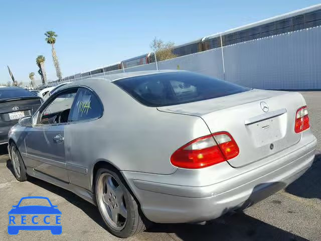 1999 MERCEDES-BENZ CLK 430 WDBLJ70G7XF082749 image 2