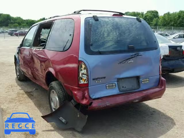 1998 NISSAN QUEST XE 4N2ZN1112WD807558 image 2