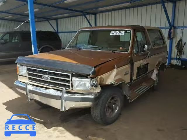 1991 FORD BRONCO U10 1FMEU15H2MLA37548 image 1