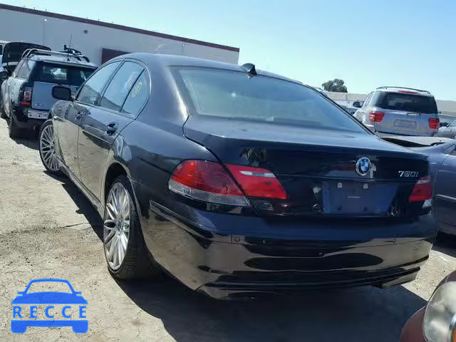 2007 BMW 7 SERIES WBAHL83597DT09918 image 2