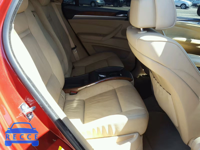 2009 BMW X6 XDRIVE3 5UXFG43539L222031 image 5