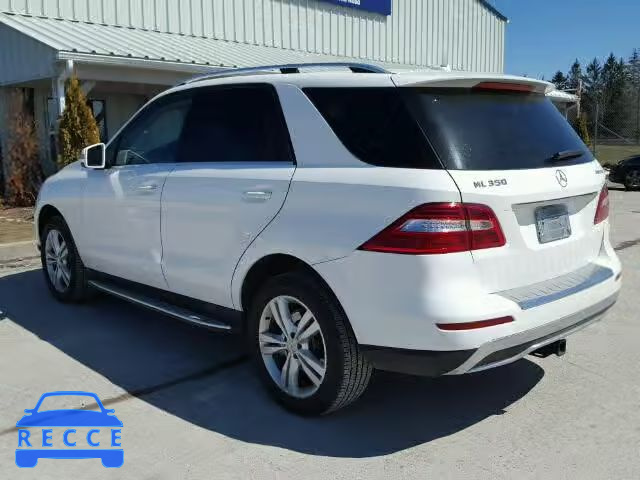 2014 MERCEDES-BENZ ML 350 BLU 4JGDA2EB9EA279143 зображення 2